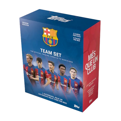 2023-24 Topps FC Barcelona Team Set