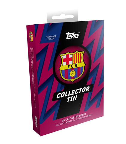 2025-26 Topps FC Barcelona Collector Tin