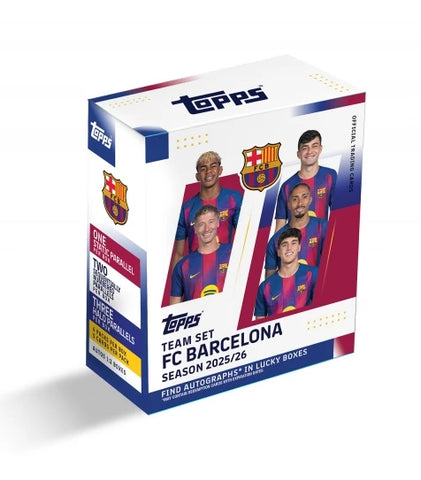 2025-26 Topps FC Barcelona Team Set