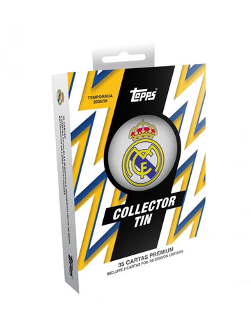 2025-26 Topps Real Madrid Collector Tin
