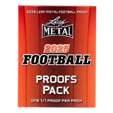 2025 Leaf Pro Set Metal Football Proof Pack 1/1