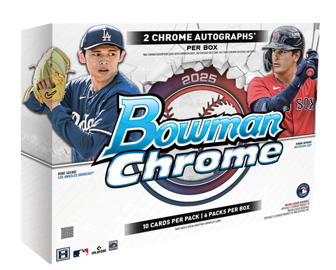 Topps Bowman Chrome Baseball 2025 Hobby Box