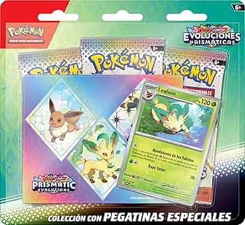 Evoluciones Prismáticas: Leafeon Tech Sticker Collection