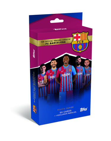 2021-22 Topps Official Team Set FC Barcelona