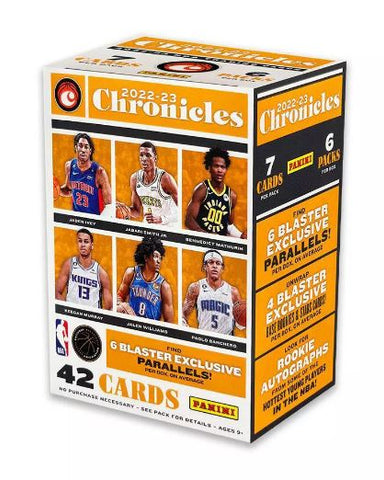 22-23 Chronicles Basketball Hobby Blaster Box