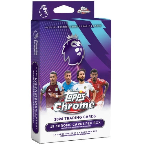 2026 Topps Chrome Premier League - Hanger Pack – Darizard9