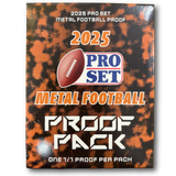 2025 Leaf Pro Set Metal Football Proof Pack 1/1