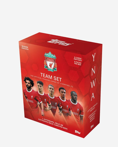 2023-24 Topps Liverpool FC Team Set