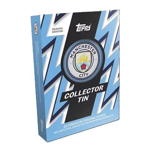 2025-26 Topps Manchester City – Collector Tin