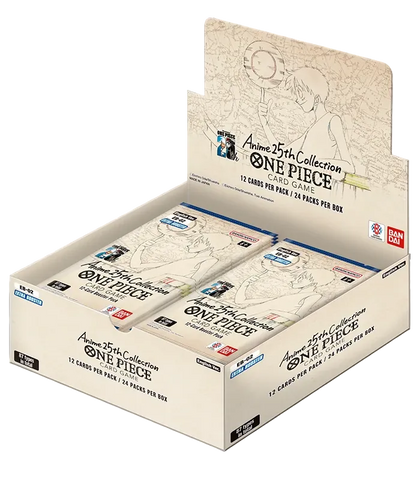 Caja One Piece EB02 Extra Booster Anime 25th Collection