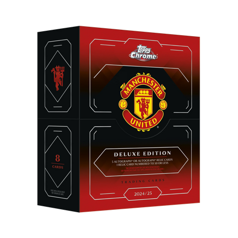 2024/25 Topps Chrome Deluxe Edition Manchester United