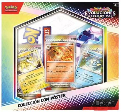 Coleción Poster Evoluciones Prismaticas