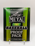 2025 Leaf Vivid Baseball 1/1 Proof Pack