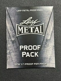 2025 Leaf Pro Set Metal Proof Pack 1/1