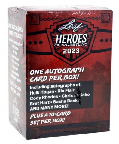 2023 WWE Leaf Heroes of Wrestling Blaster