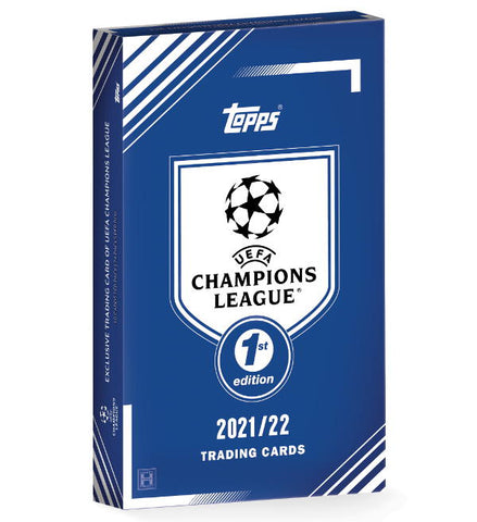21-22 Topps Champions League Soccer First Edition Hobby