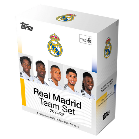 2024-25 Topps Real Madrid Team Set